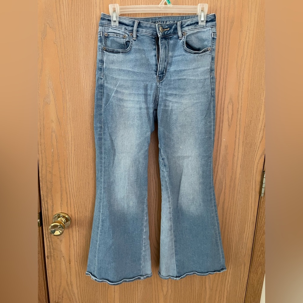 American Eagle flare cut jeans